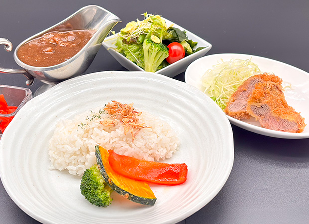 ヒレカツカレー