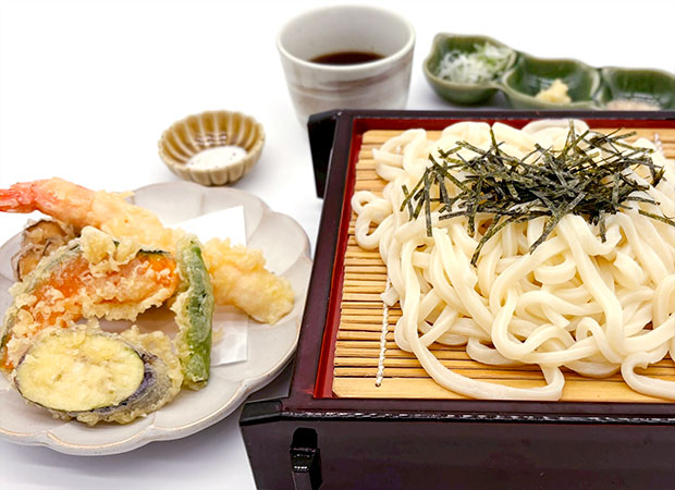 天ざるうどん